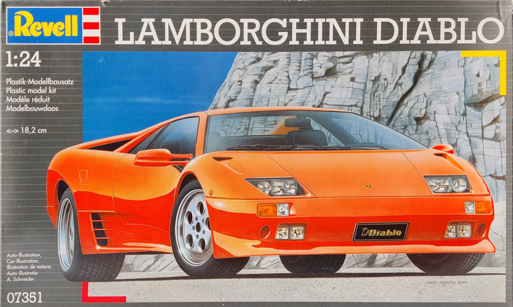 Revell Of Germany Lamborghini Diablo Spotlight Hobbies