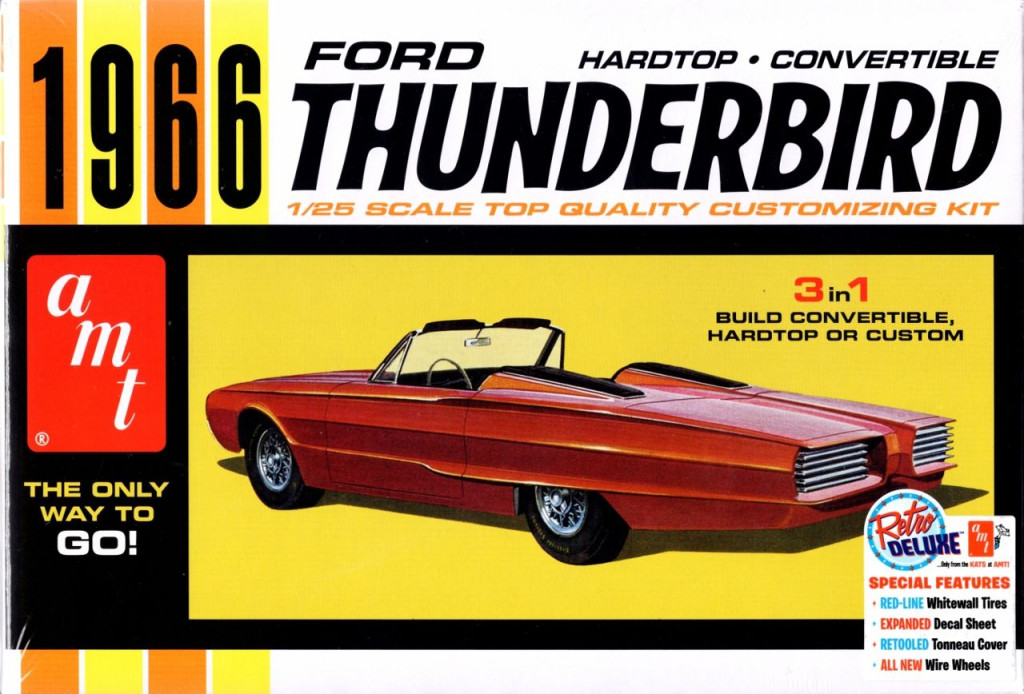 AMT 1966 Ford Thunderbird Hardtop Or Convertible Spotlight Hobbies