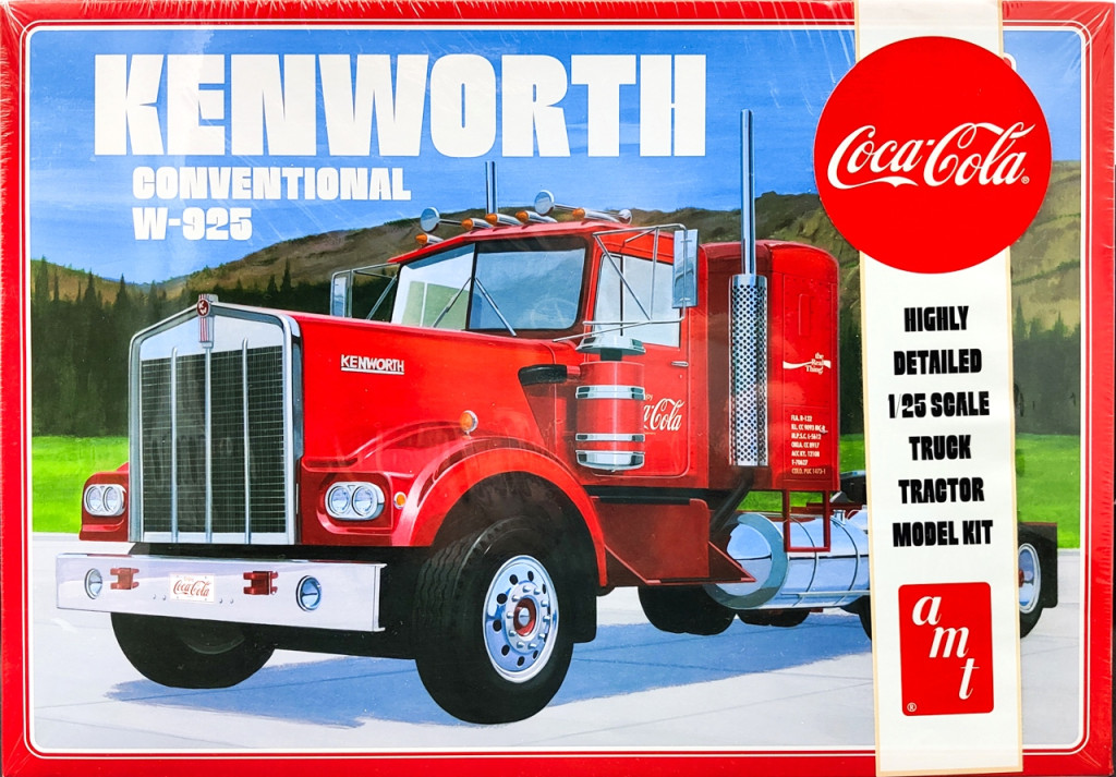 Amt Coca Cola Kenworth Conventional W Semi Truck Tractor