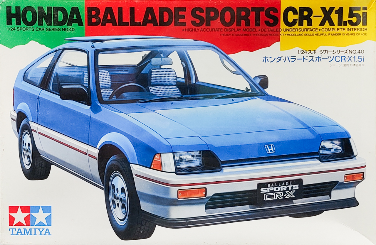 Tamiya Honda Ballade Sports CR X 1 5i Spotlight Hobbies