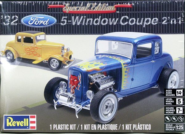 Revell 1932 Ford 5-Window Coupe Street Rod - Spotlight Hobbies