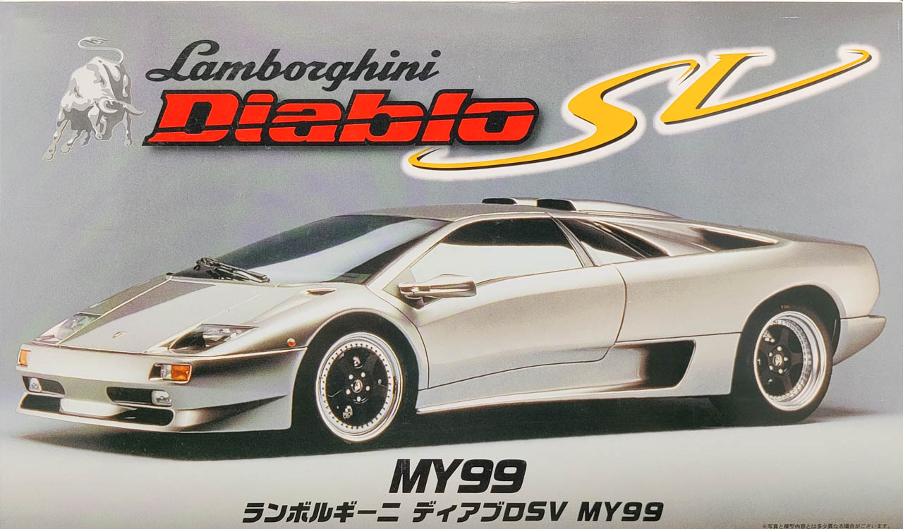 Fujimi 1996 Lamborghini Diablo SV MY99 - Spotlight Hobbies