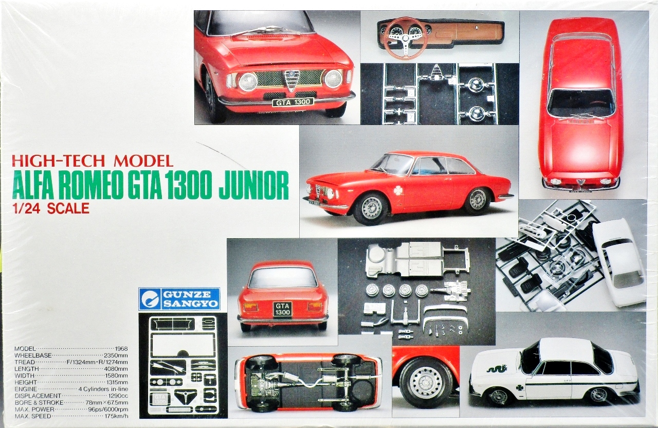 Gunze Sangyo Alfa Romeo GTA 1300 Junior, High-Tech Model