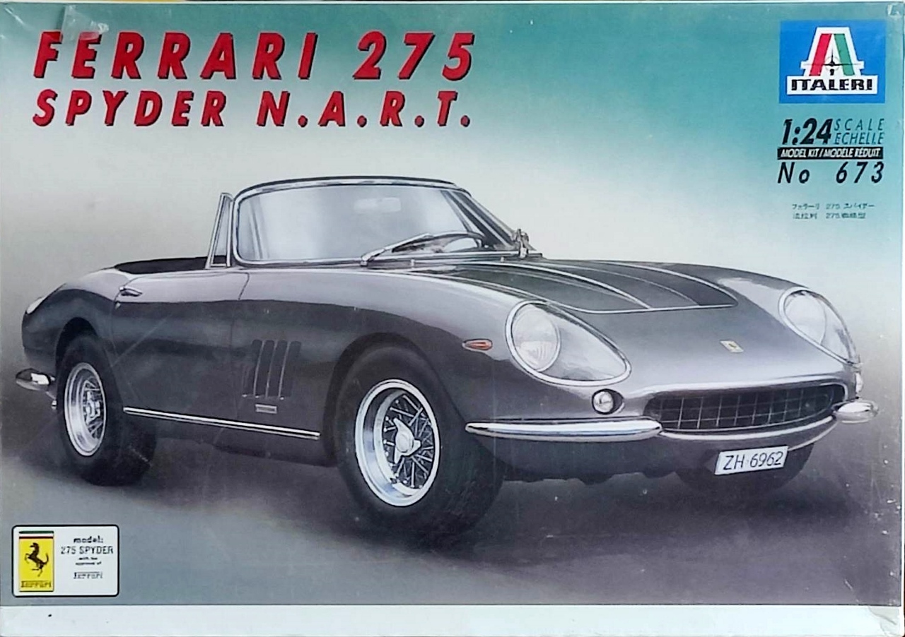 Italeri Ferrari 275 Spyder N.A.R.T. - Spotlight Hobbies