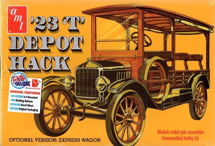 Amt 1923 Ford Model T Depot Hack Or Express Wagon Spotlight Hobbies 3823