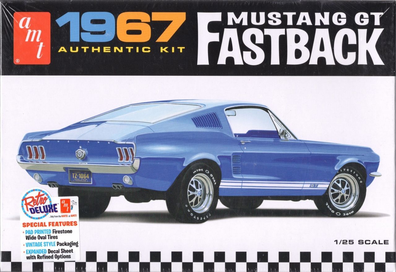 AMT 1967 Ford Mustang GT Fastback - Spotlight Hobbies