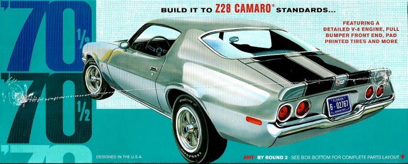 AMT 1970 1/2 Chevy Camaro Z28 Full Bumper