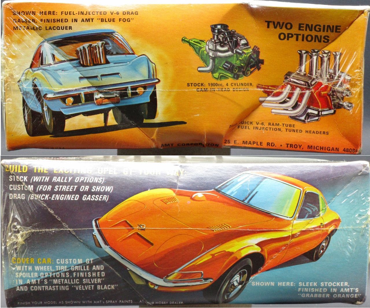 AMT 1972 Buick Opel GT Stock Custom or Drag Spotlight Hobbies