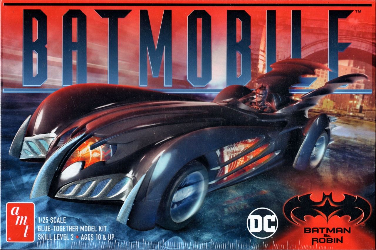 AMT Batman Batmobile with Batman Figure - Spotlight Hobbies
