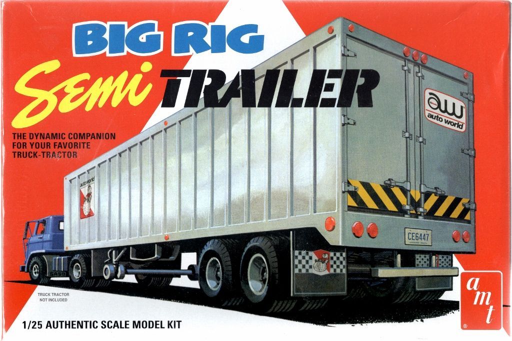 AMT Big Rig Semi Trailer