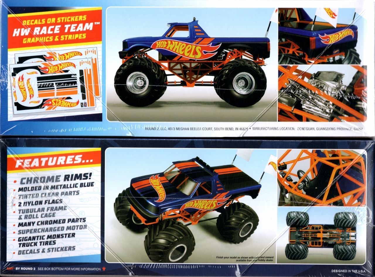 1/25 AMT Hot Wheels Ford Monster Truck – Clarksville Hobby Depot LLC