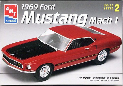 AMT (MPC) 1969 Ford Mustang Mach 1 Fastback 428 Cobra Jet - Spotlight ...