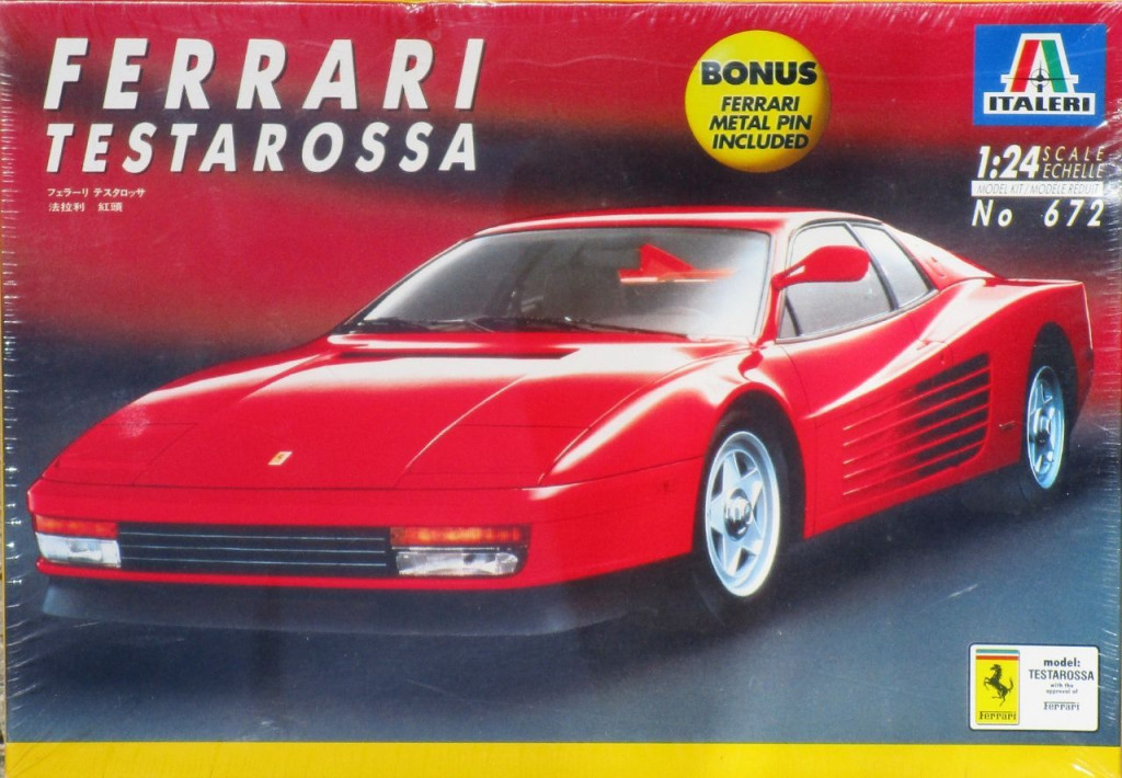 Italeri Ferrari Testarossa - Spotlight Hobbies