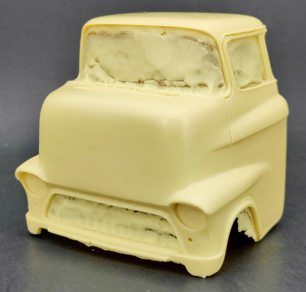 Jimmy Flintstone Resin 1955-57 Chevy Truck Cab - Spotlight Hobbies