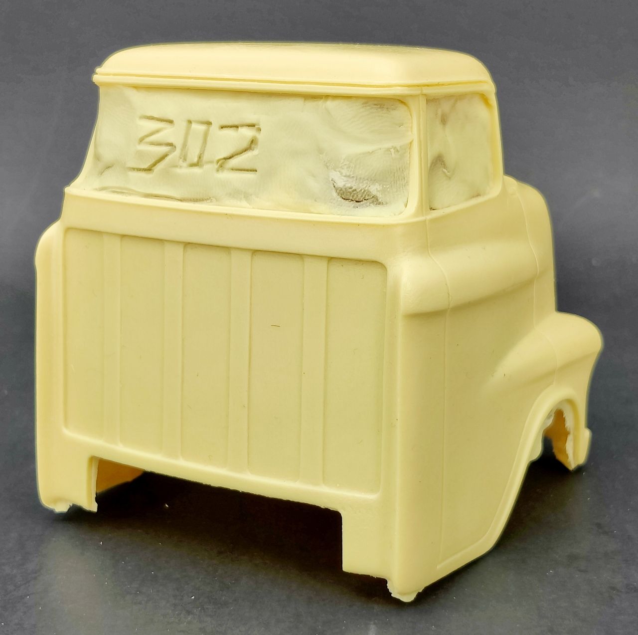 Jimmy Flintstone Resin 1955-57 Chevy Truck Cab - Spotlight Hobbies