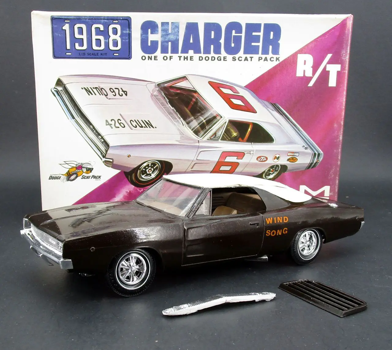 1968 dodge charger model sales kit