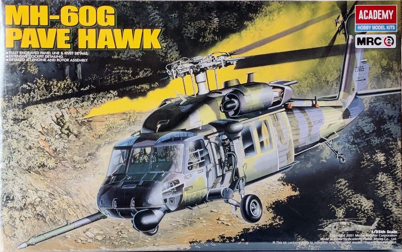 Academy/MRC MH-60G Pave Hawk Helicopter, 1/35 scale