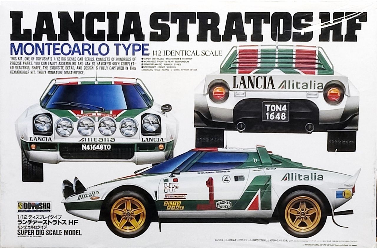 Doyusha Lancia Stratos HF MonteCarlo Type, 1/12 Scale - Spotlight Hobbies