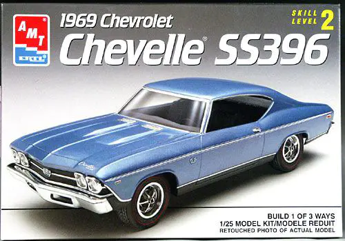 AMT 1969 Chevy Chevelle SS 396 Hardtop, Stock or Street Machine