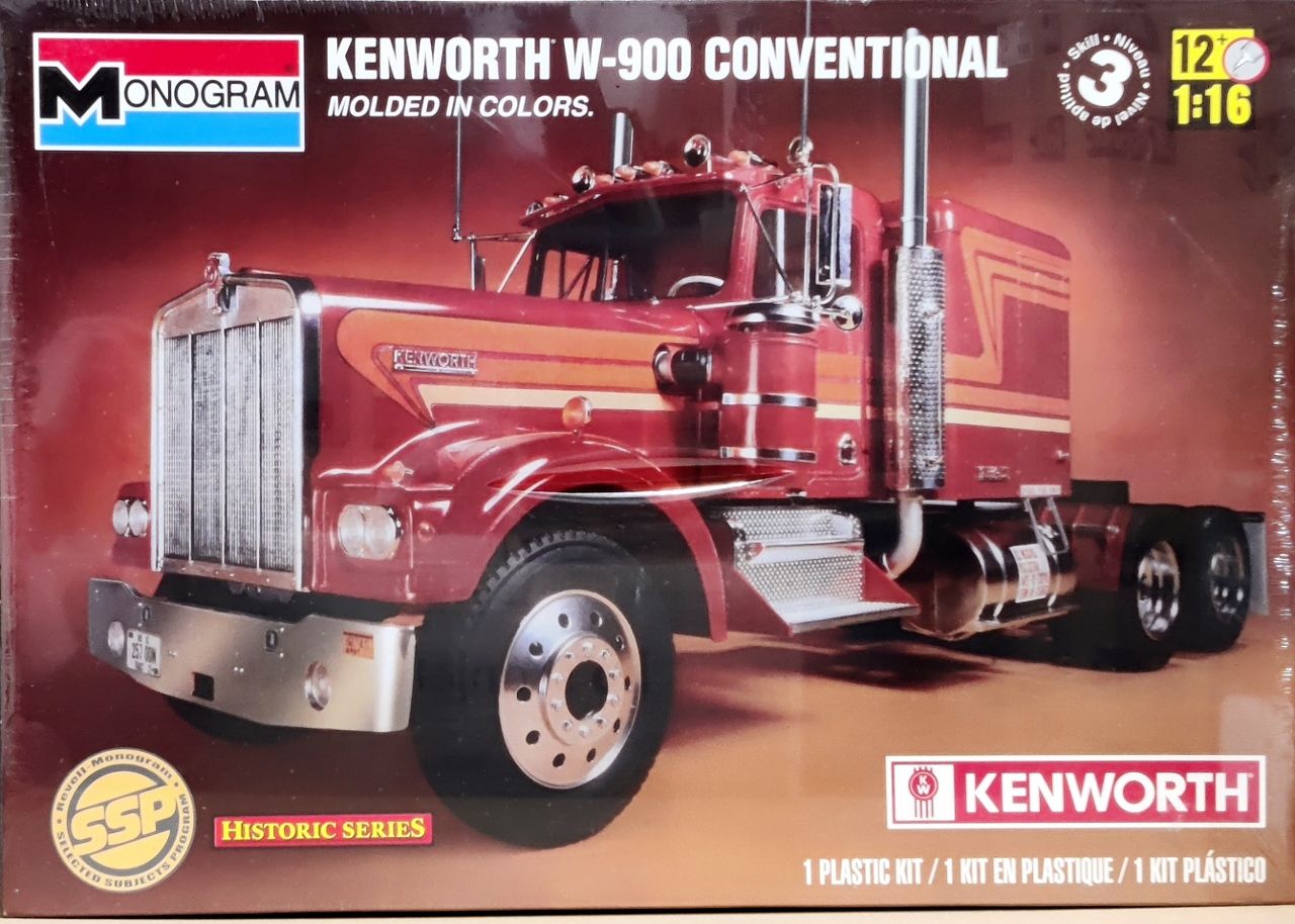 1/16 Peterbilt Kenworth Microwave 3D Print Monogram Nice Detail Item For  Truck