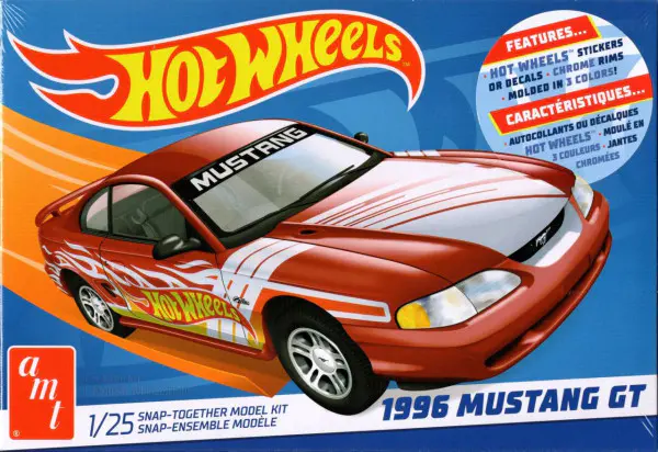 AMT Hot Wheels 1996 Ford Mustang GT Snap It Spotlight Hobbies