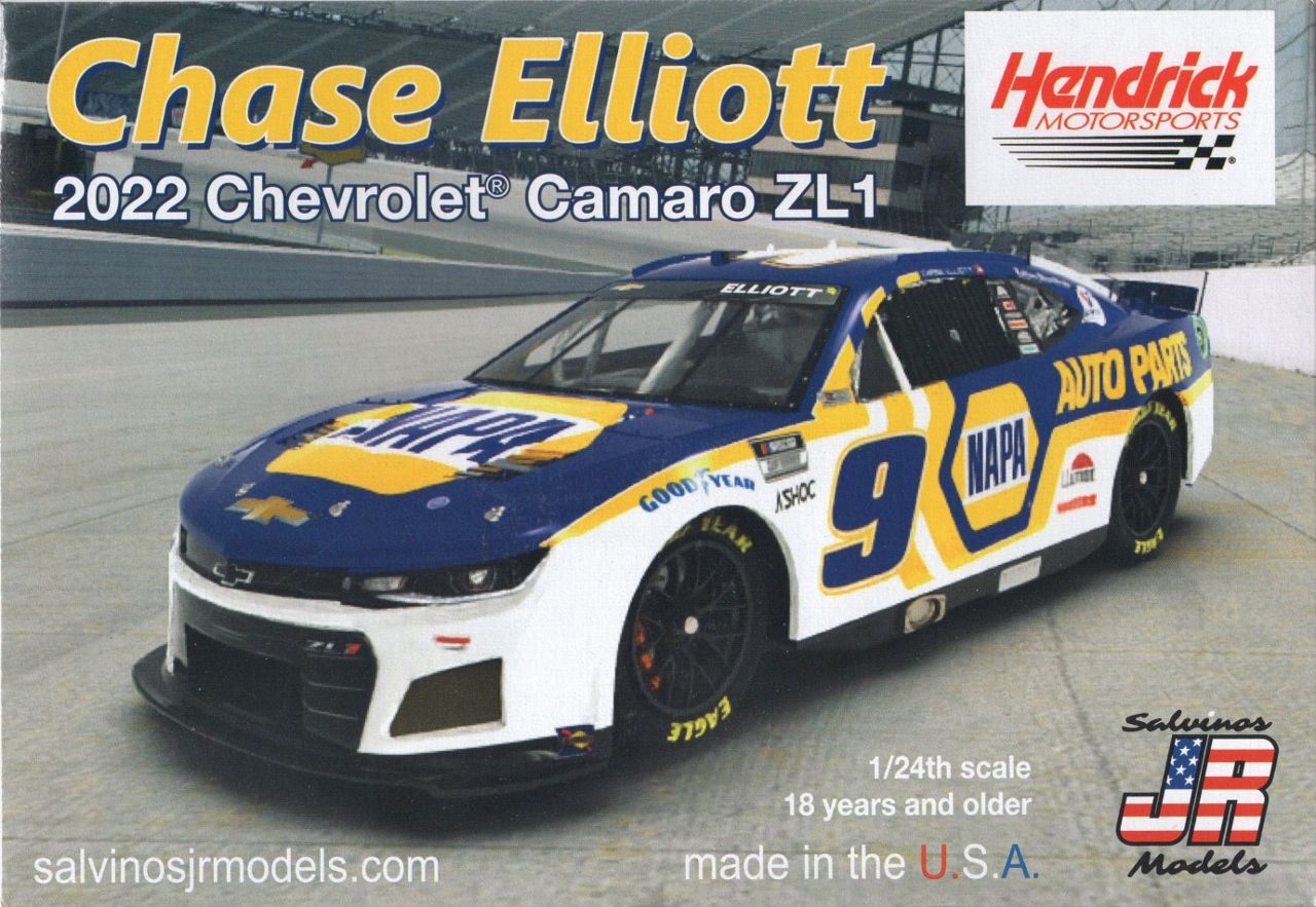 Salvinos Jr. Models Chase Elliott 