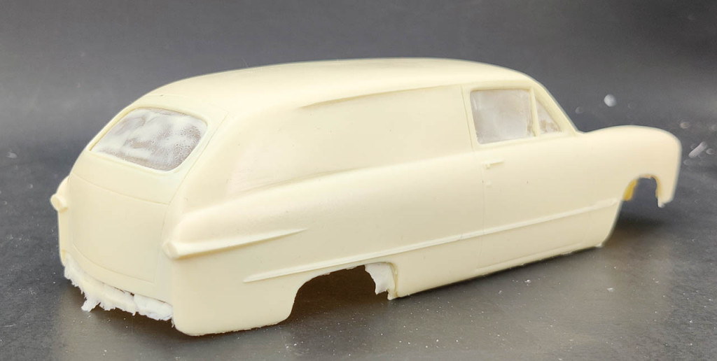 Jimmy Flintstone Resin 1949 Ford Sedan Delivery - Spotlight Hobbies