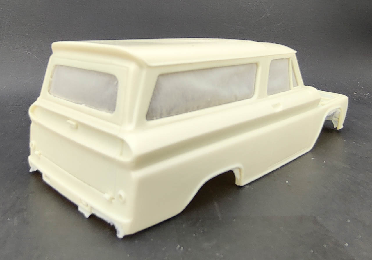 Jimmy Flintstone Resin 1966 Chevy Suburban Blazer - Spotlight Hobbies