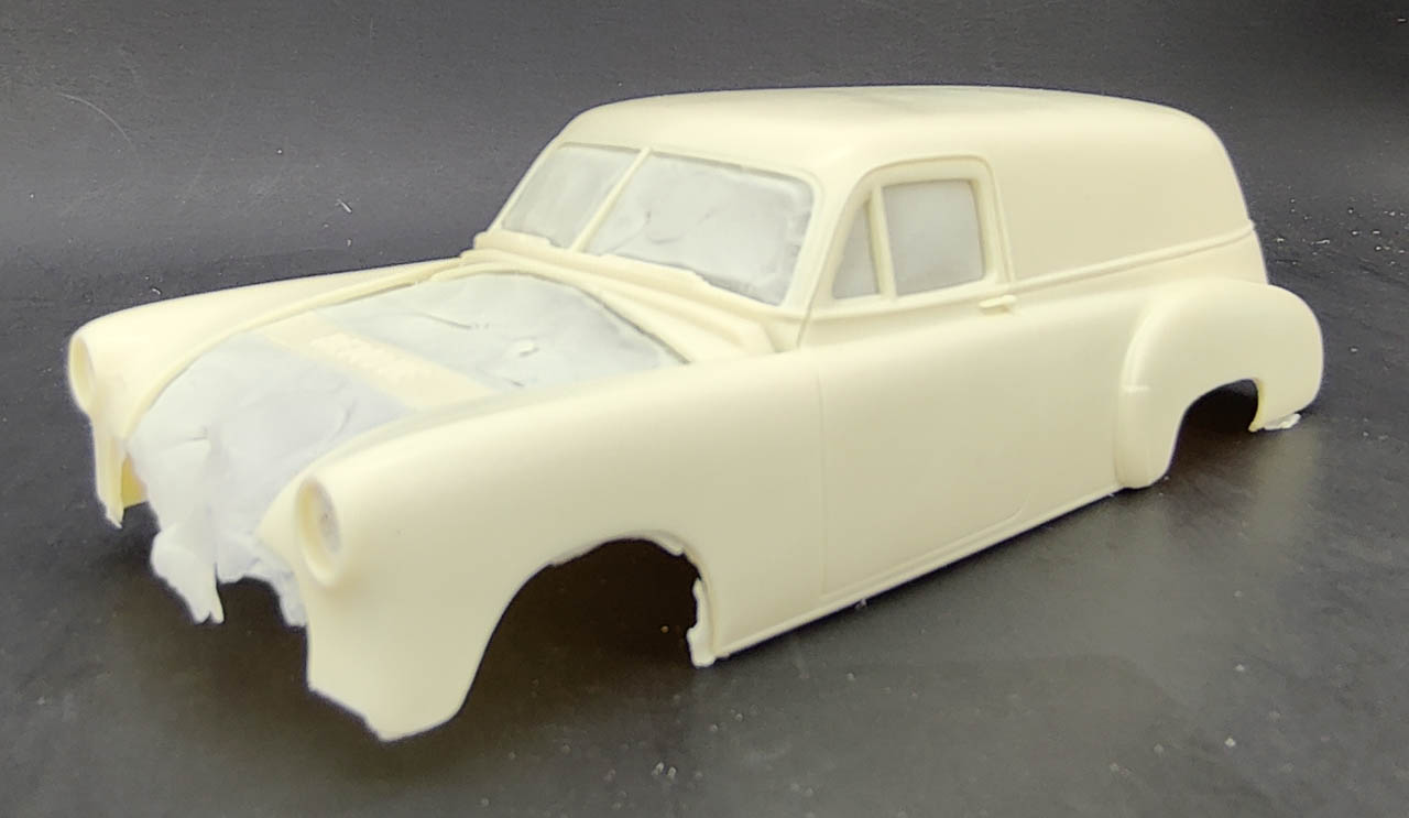 Jimmy Flintstone Resin 1951 Chevy Sedan Delivery - Spotlight Hobbies