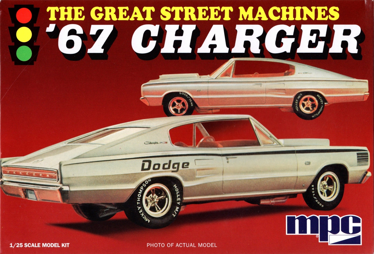 MPC model kit Charger Street Machine Hemi Dodge muscle car offers sealed parts