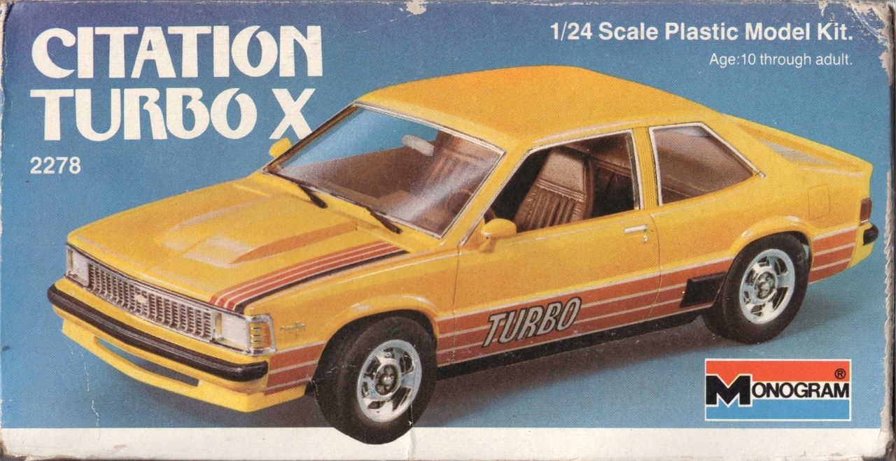 Monogram 1980 Chevy Citation Turbo X - Spotlight Hobbies