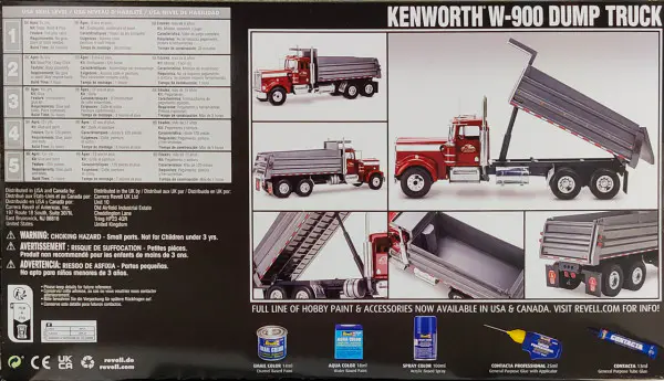 Revell Kenworth W-900 Dump Truck - Spotlight Hobbies