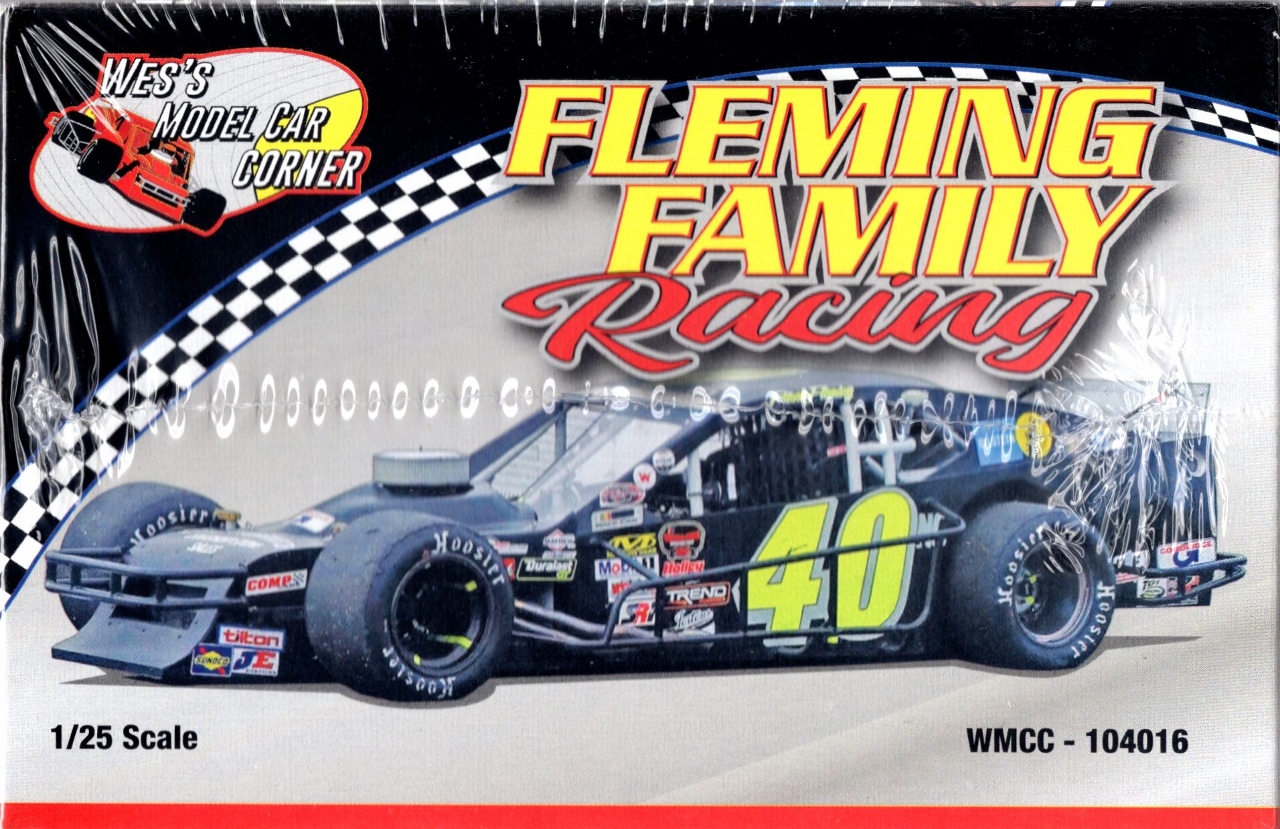 Salvinos Jr. Models Fleming Family Racing Asphalt Modified Race Car