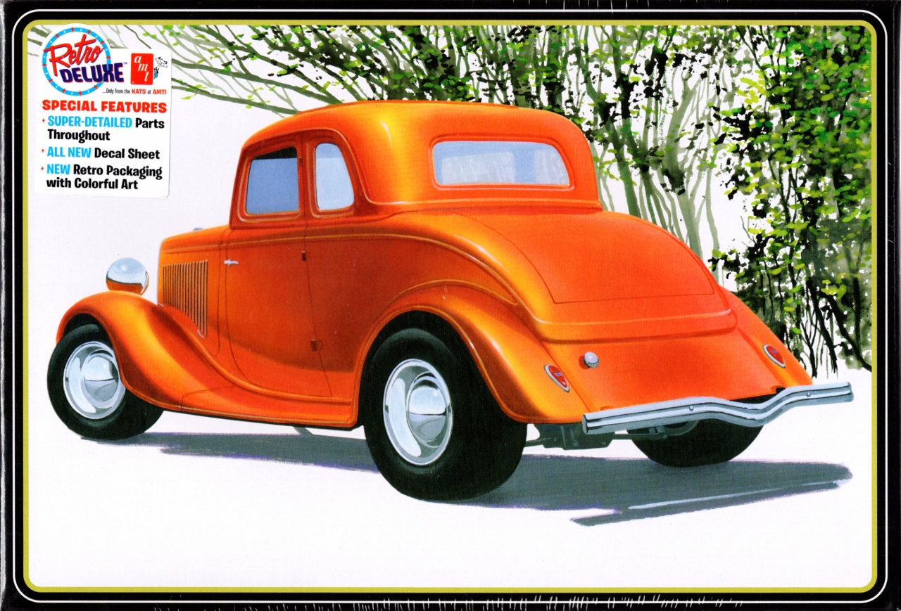 amt 1934 ford 5 window coupe street rod