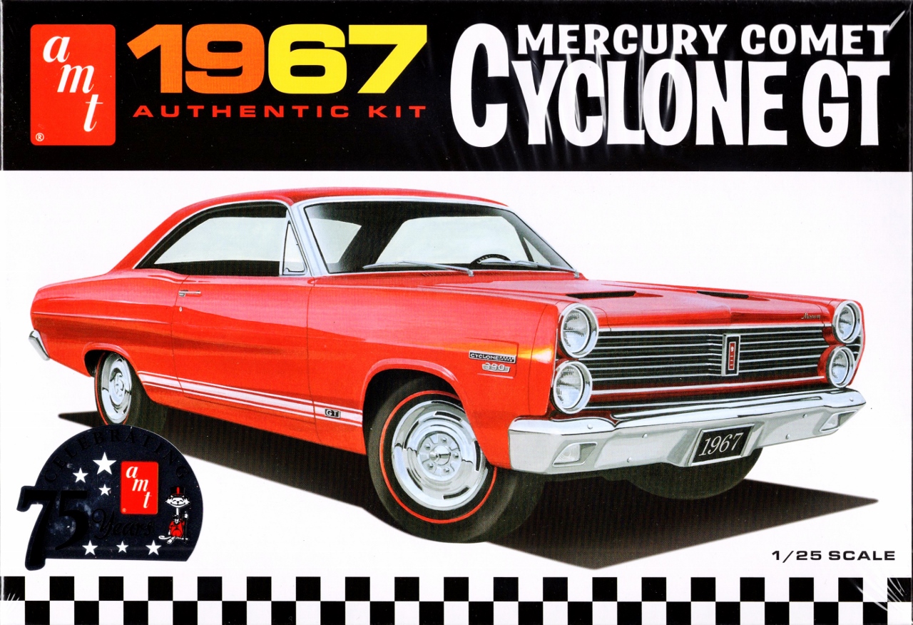 Amt Mercury Comet Cyclone Gt Hardtop Spotlight Hobbies