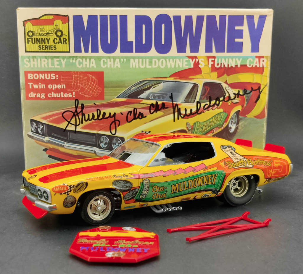 MPC Shirley “Cha Cha” Muldowney Plymouth Road Runner Funny Car Built ...