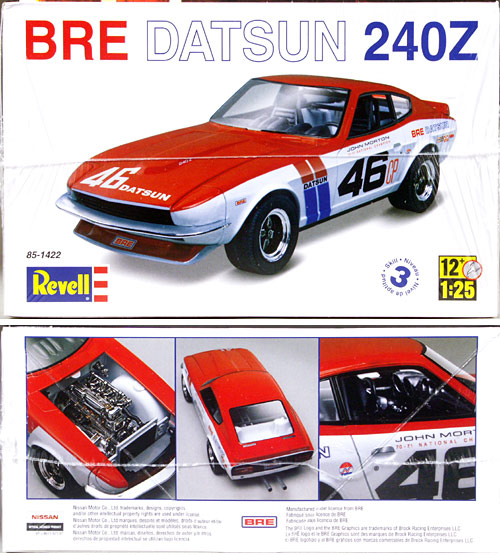 Revell datsun 240z model hot sale kit