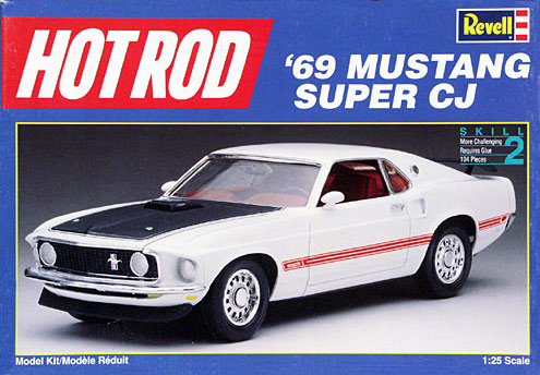 Revell 1969 Ford Mustang Fastback 428 Cobra Jet 