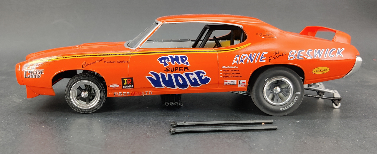 MPC Arnie “The Farmer” Beswick 1969 Pontiac GTO Funny Car “The Super ...