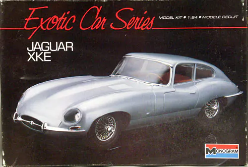 Monogram (Aurora) Jaguar XK-E Coupe - Spotlight Hobbies