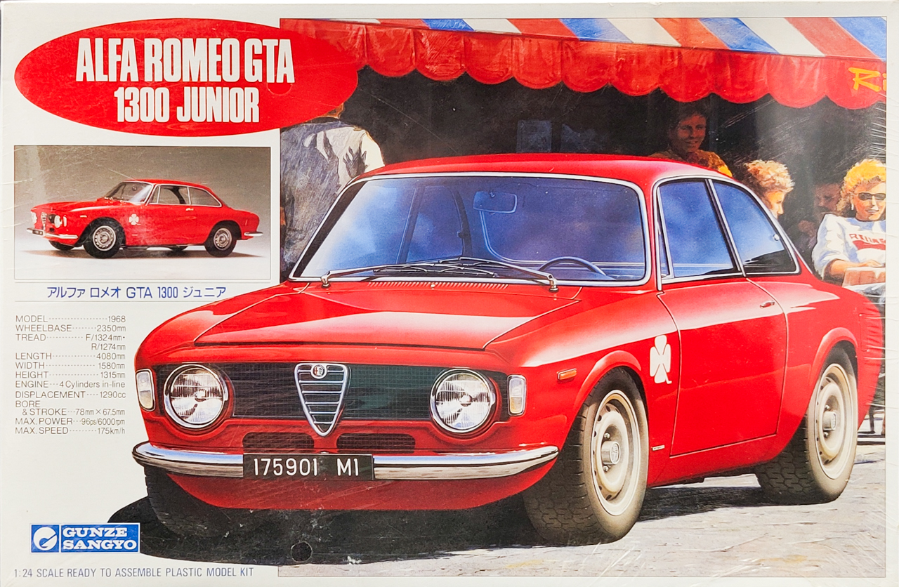 Gunze Sangyo Alfa Romeo Gta 1300 Junior - Spotlight Hobbies