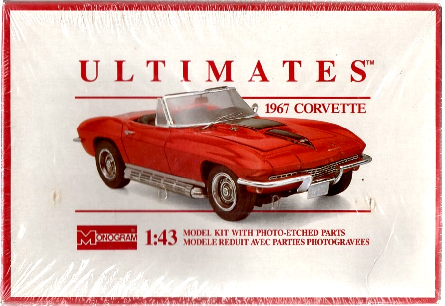 Monogram “Ultimates” 1967 Chevy Corvette 427 Convertible - 1/43 Scale