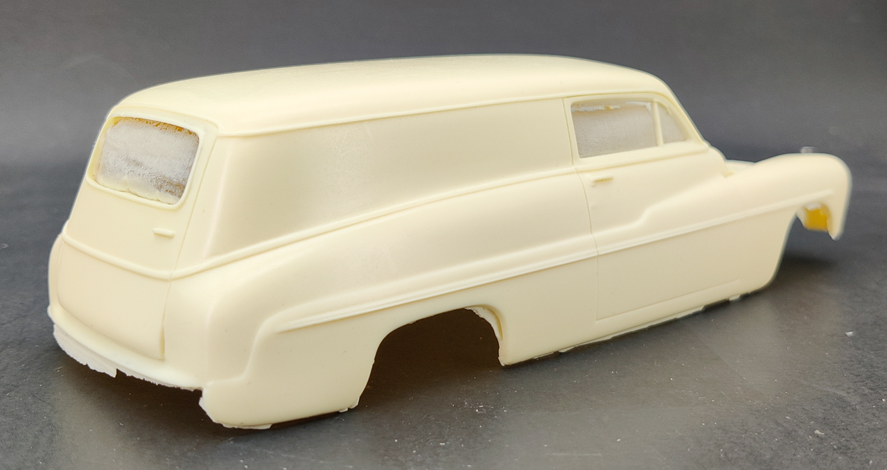 Jimmy Flintstone Resin 1949 Mercury Sedan Delivery - Spotlight Hobbies