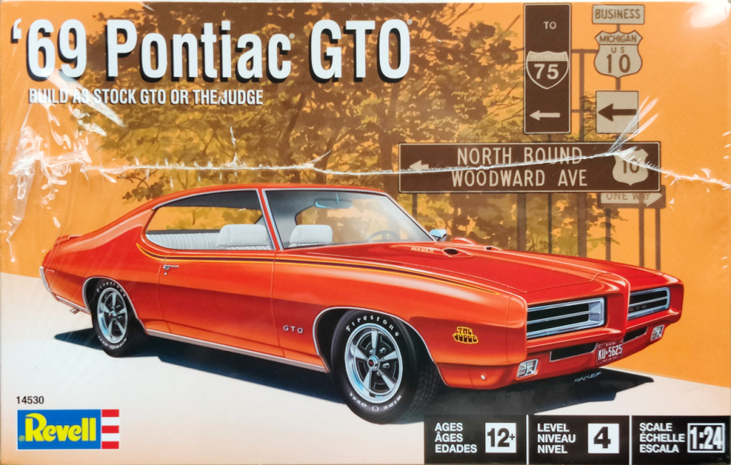 Revell (Monogram) 1969 Pontiac GTO - Stock or 