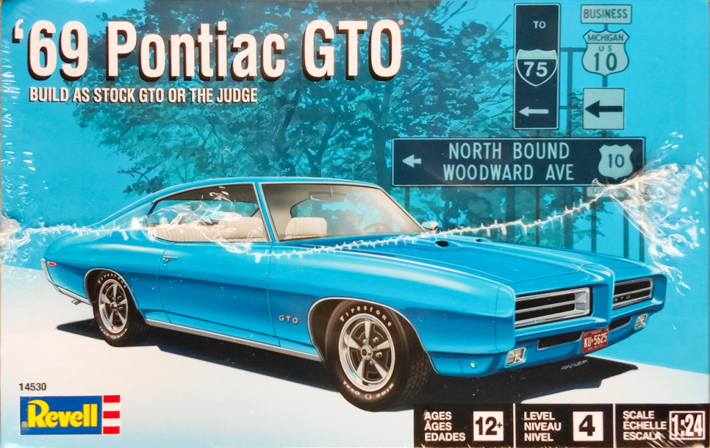 Revell (Monogram) 1969 Pontiac GTO - Stock or 