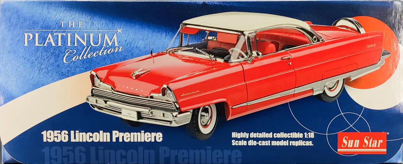 Sun Star 1956 Lincoln Premiere - 1/18 Scale - Spotlight Hobbies
