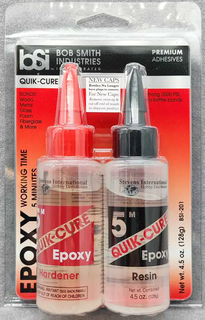 Bob Smith Industries QUIK-CURE 5 Minute Epoxy (13oz) [BSI211] - HobbyTown