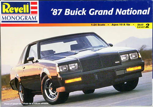 Revell buick best sale grand national