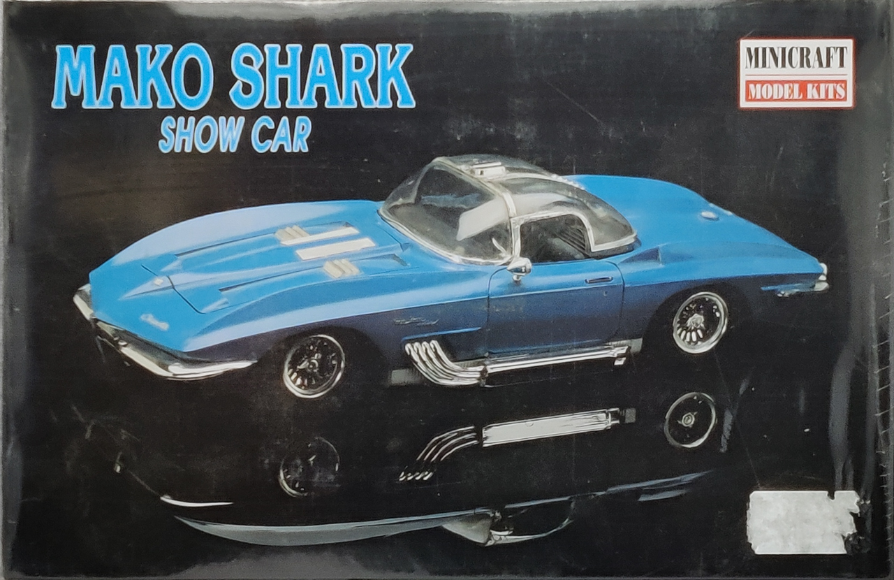 Minicraft Chevy Corvette Mako Shark Show Car - 1/20 Scale - Spotlight ...