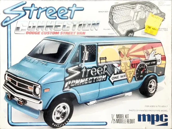 MPC 1:25 Scale Model Kit 1978 store Dodge Van 1-7822